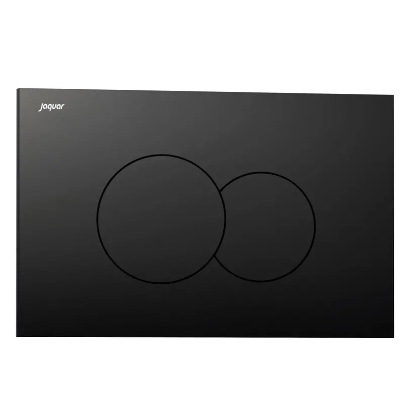 Jaquar Black Matt Opal Prime Toilet Flush Plates
