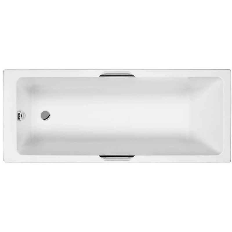 Luxe Gripped 1700x700mm Single Ended Bath with Legs