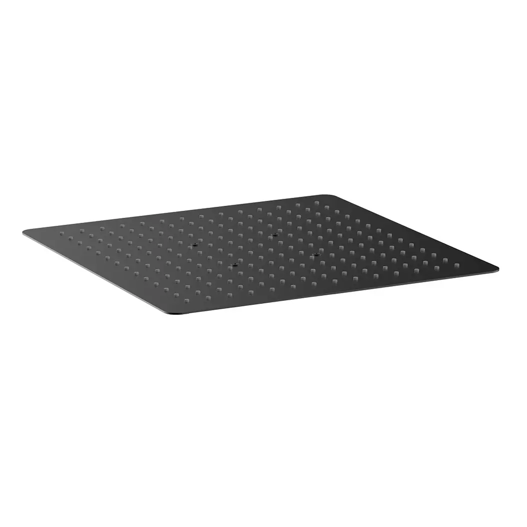 Ceiling Mounted Overhead Shower 300x300mm Black Matt