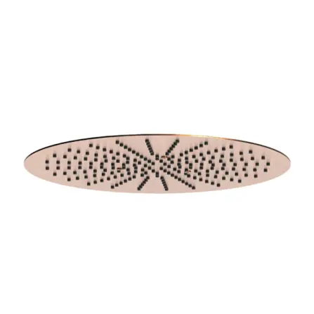 400mm Ceiling Mounted Overhead Shower Brushed Rose Gold
