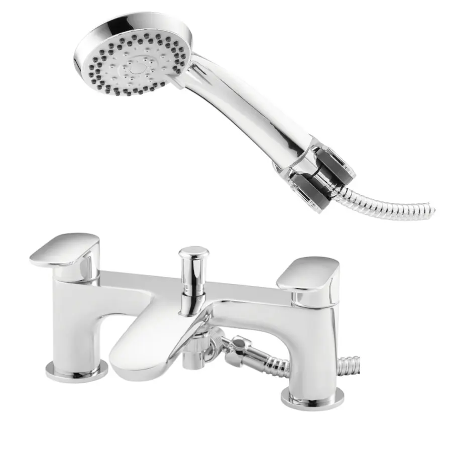 Verve Chrome Bath Shower Mixer Tap