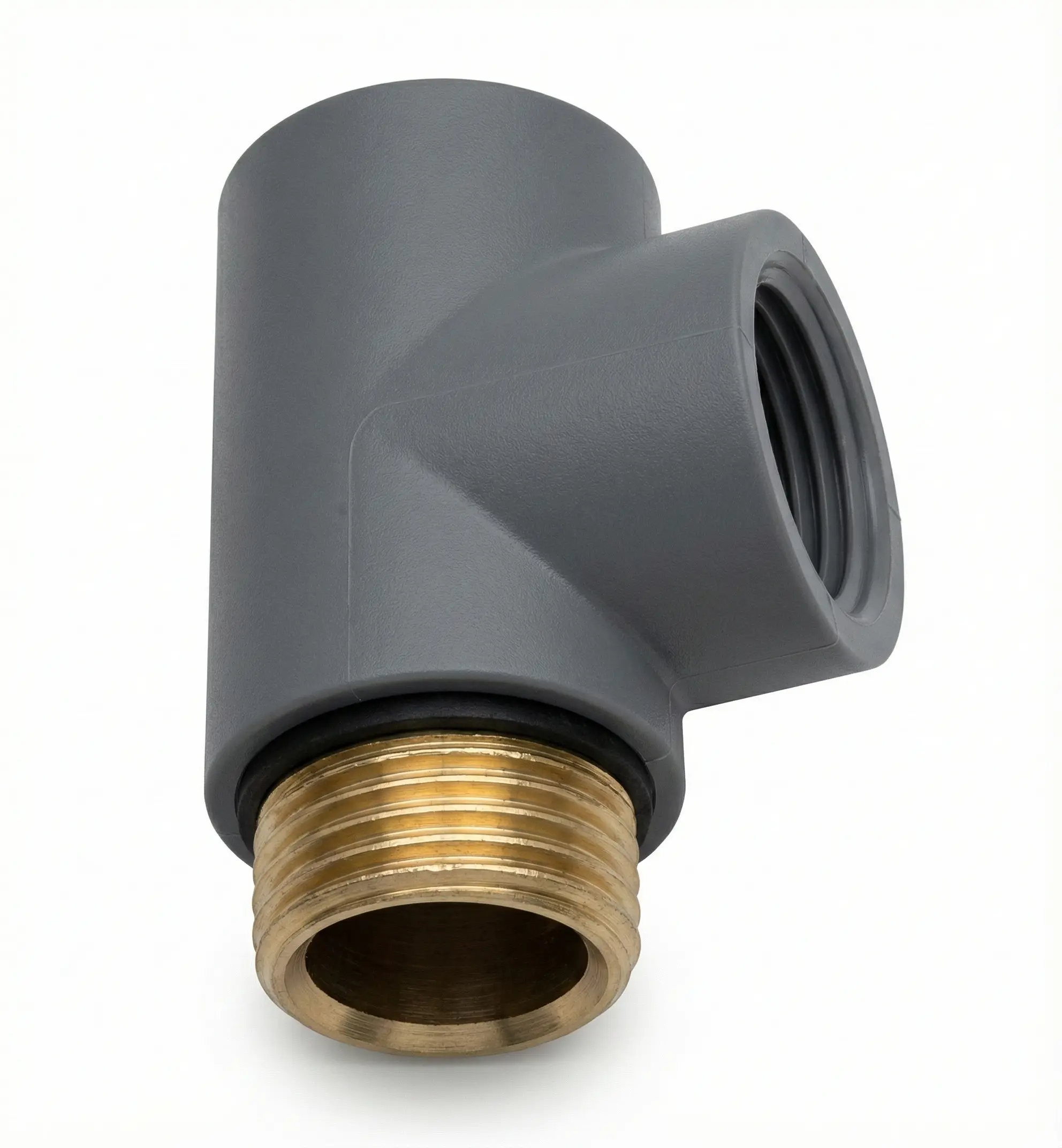 Universal Anthracite Radiator Valve Connector Joint Fitting