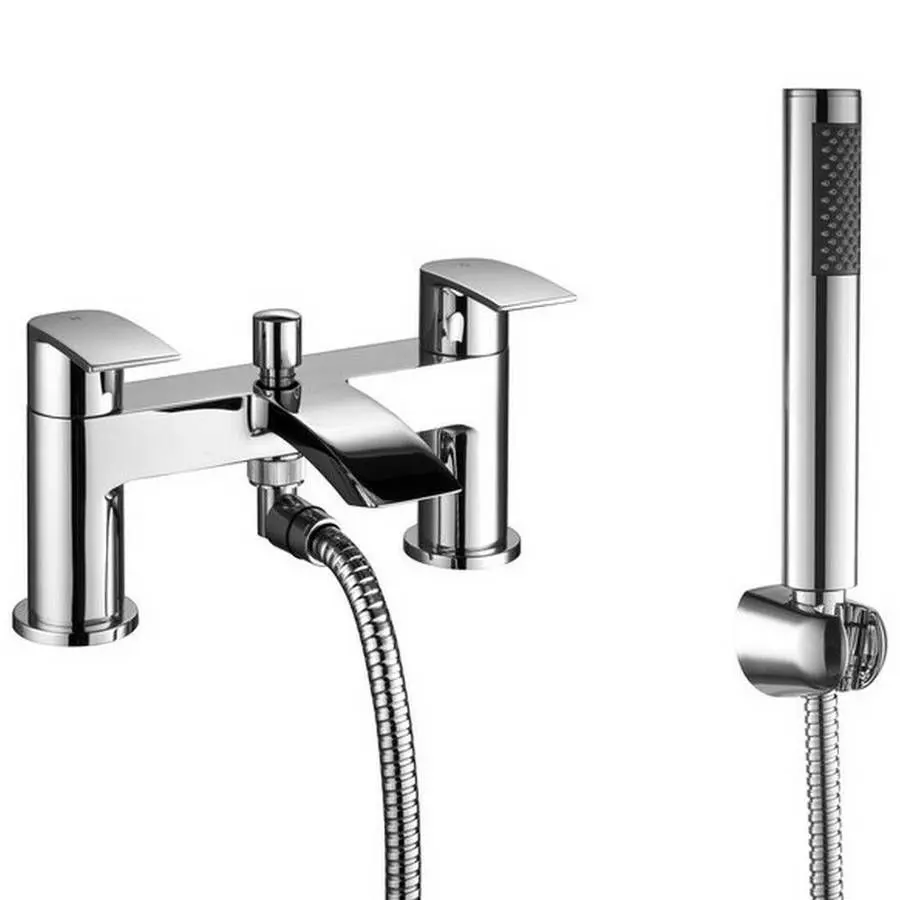 Curve Chrome Bath Shower Mixer Tap