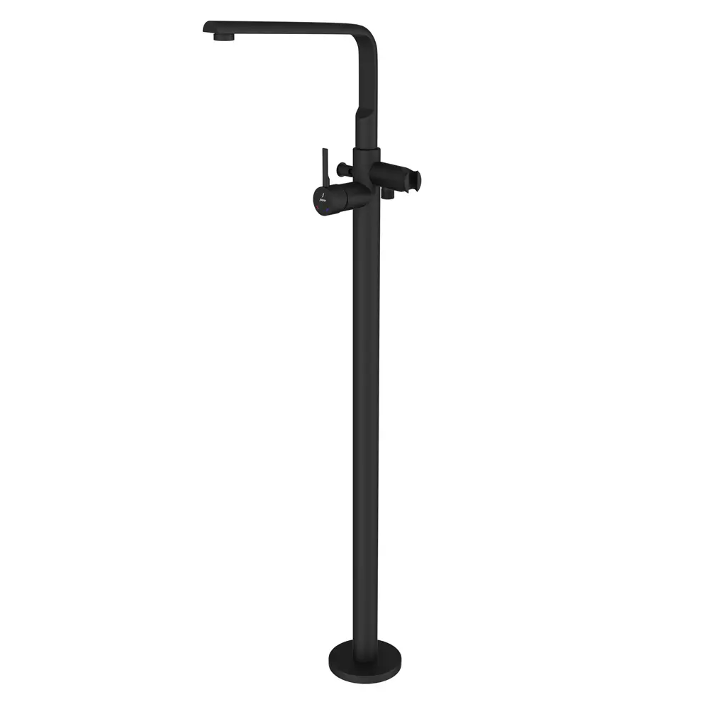 Jaquar Florentine Black Matt Prime Floor-Mounted Single Lever Bath Mixer