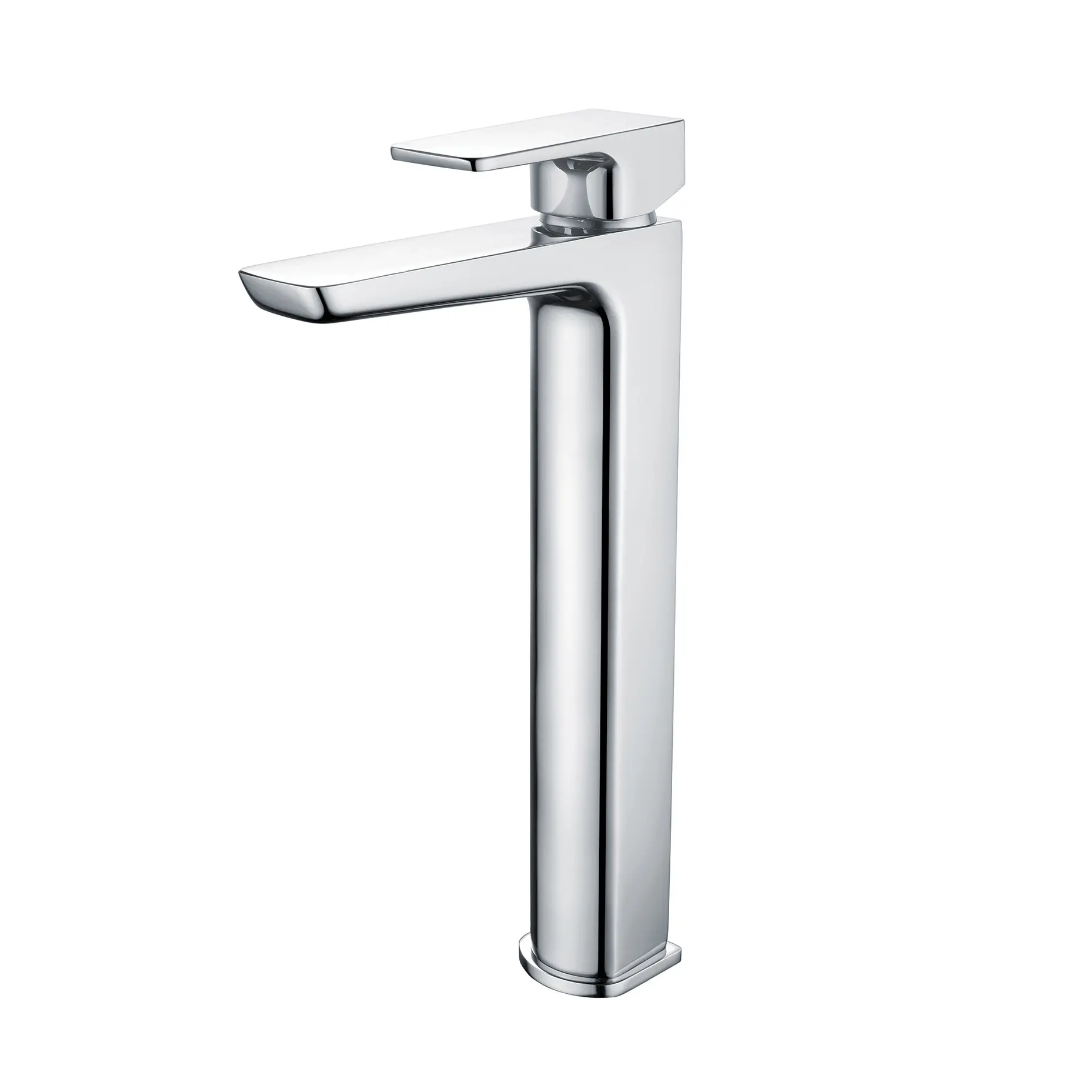 Dash Single Lever Tall Basin Mixer Chrome Plated