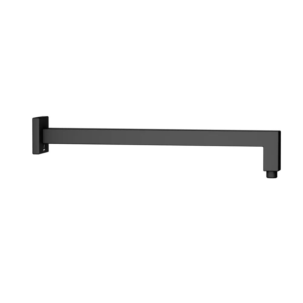 Jaquar Black Matt Kubix Prime Square Shower Arm (600mm)