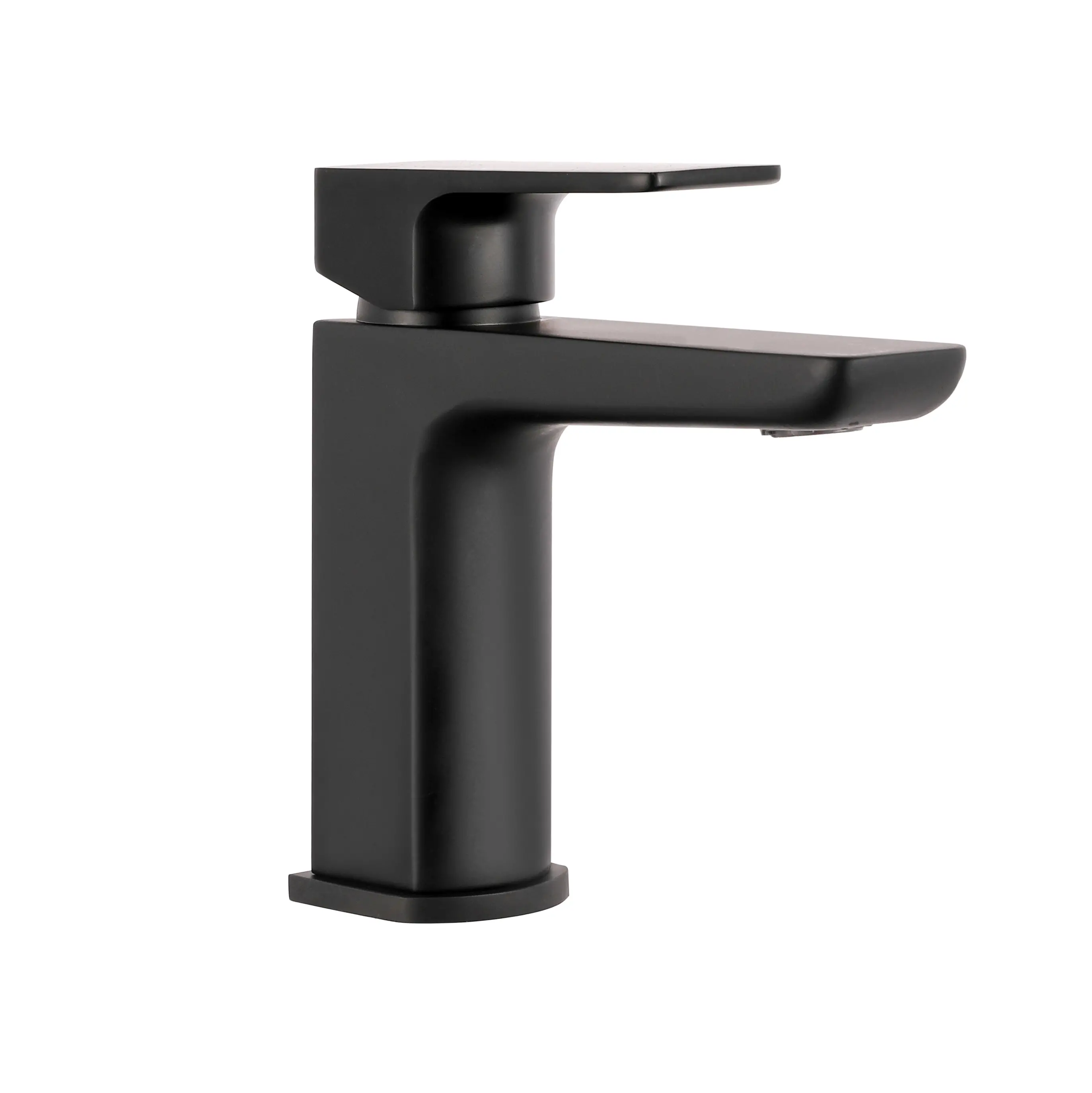 Messina Single Lever Basin Mixer Tap Black Matt