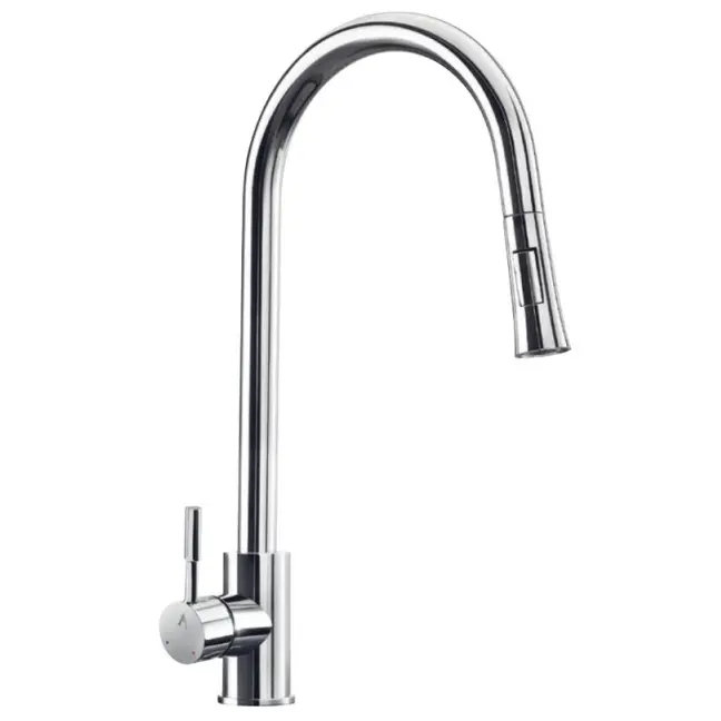 Artize FLO2 Single Lever Pulldown Sink Mixer with spray
