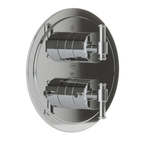 Artize Chrome VIC Thermostatic Shower Mixer 3-way Outlets