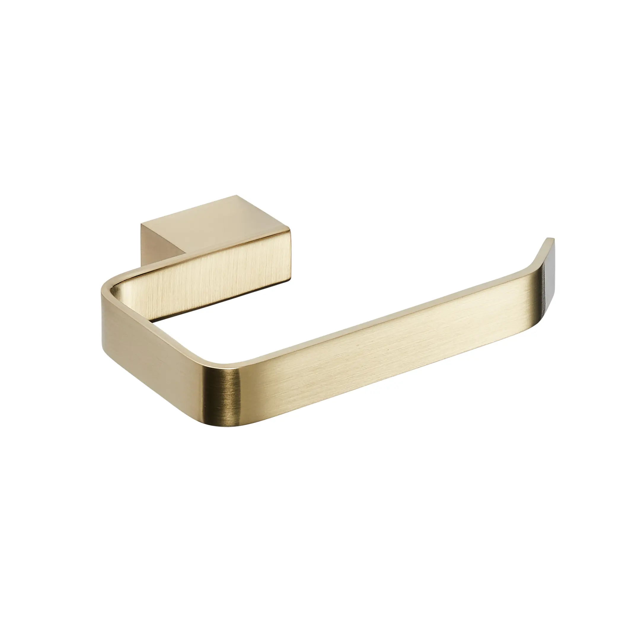 K-Vit  Brushed Brass Premium Toilet Roll Holder