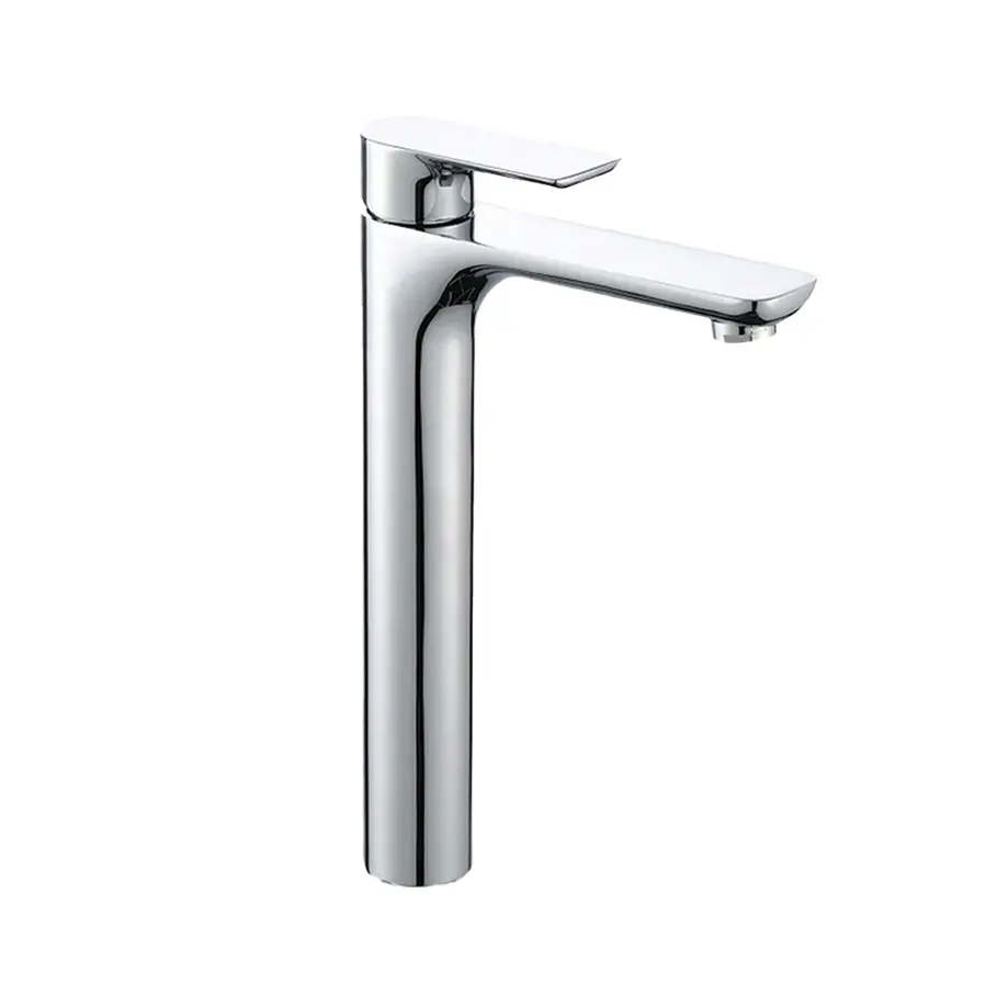 Kiel Single Lever Tall Basin Mixer Chrome Plated