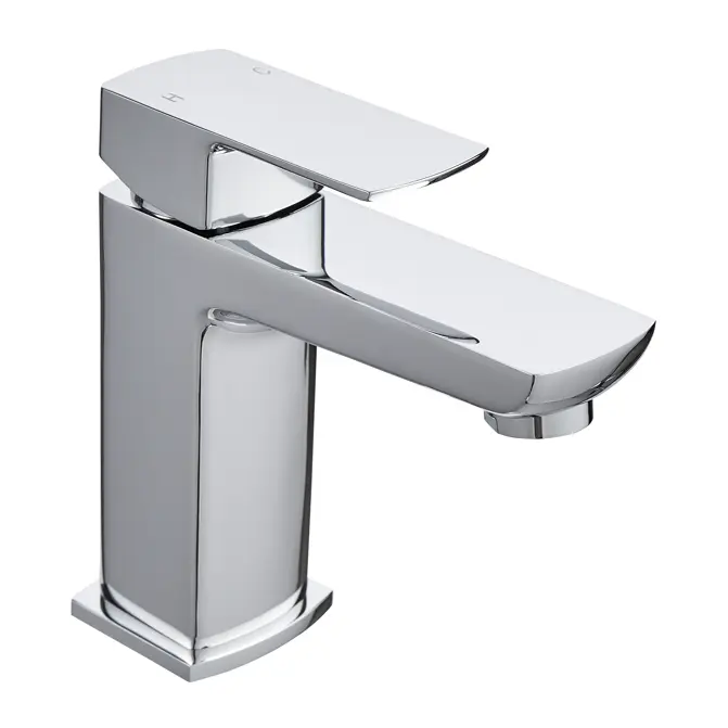 Culture Chrome Mono Basin mixer Tap with Click Waste