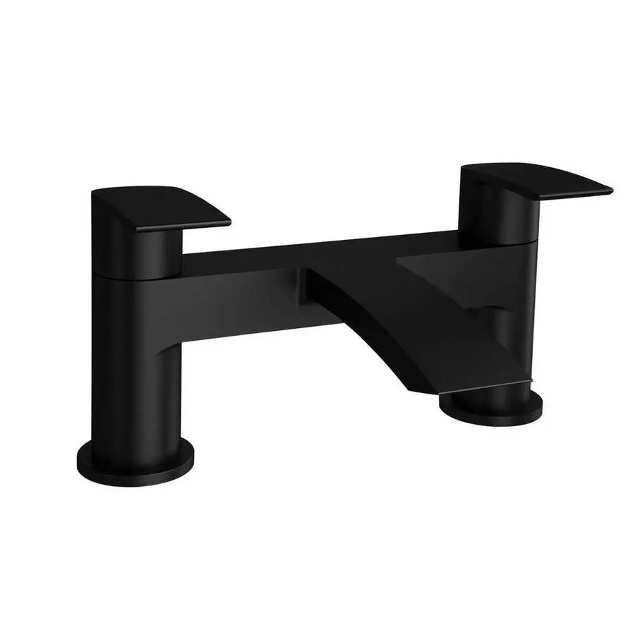 Curve Black Nero Bath Filler Tap
