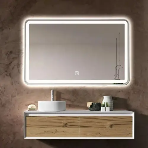 Sofia Framed LED mirror rounded corner SN-500