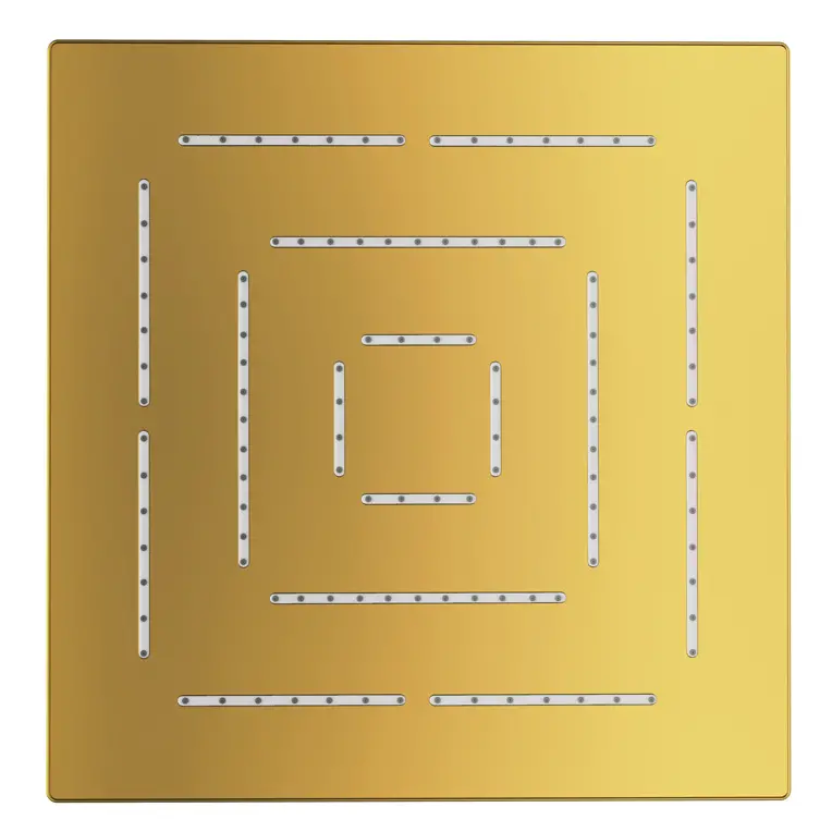 Jaquar Gold Bright PVD Kubix Prime Maze Single Function (200x200)