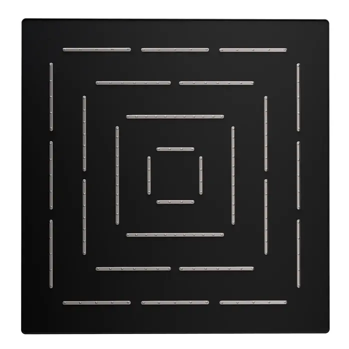 Jaquar Black Matt Kubix Prime Maze Single Function (300X300mm)