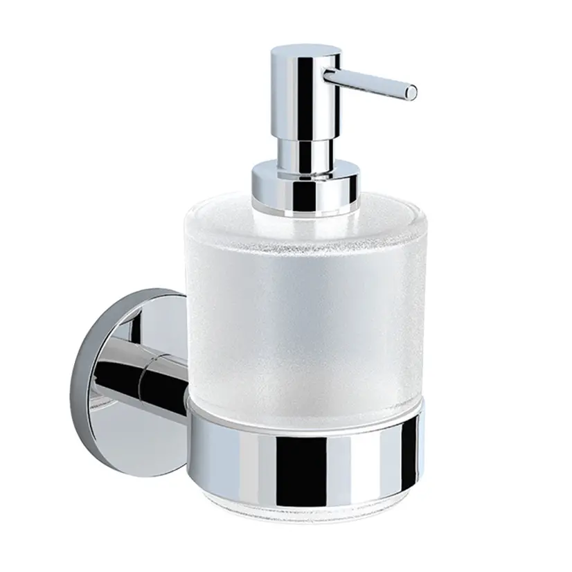 Jaquar Chrome Soap Dispenser With Glass Bottle