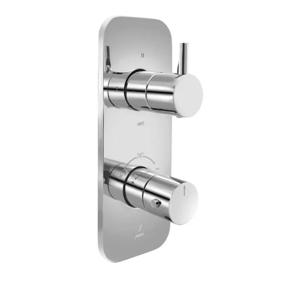 Jaquar Chrome Florentine Prime Aquamax 3 Outlet Thermostatic Shower Mixer