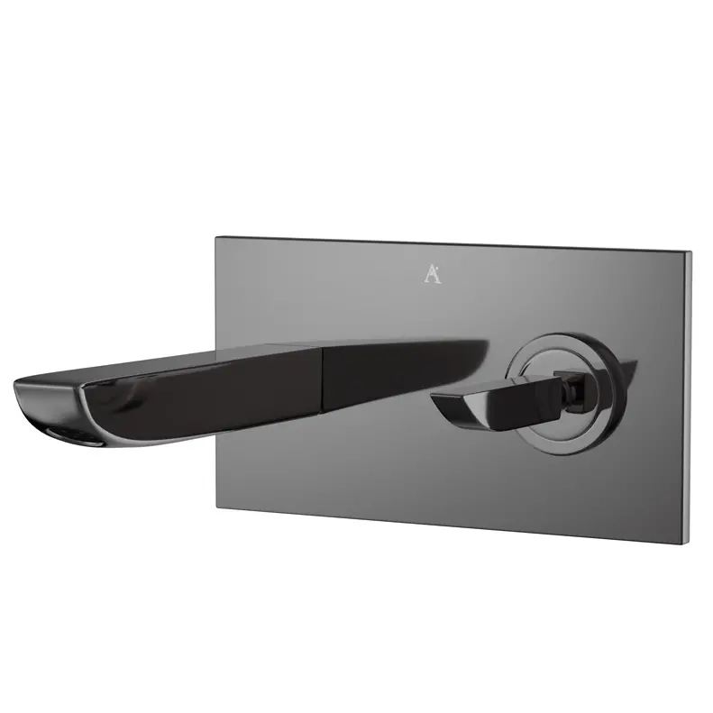 Artize Lexa Black Chrome Joystick in-wall Basin Mixer