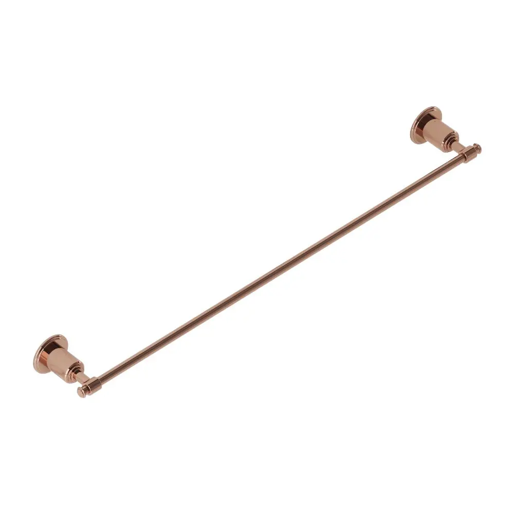 Artize Blush Gold PVD Single Towel Rail 600mm Long