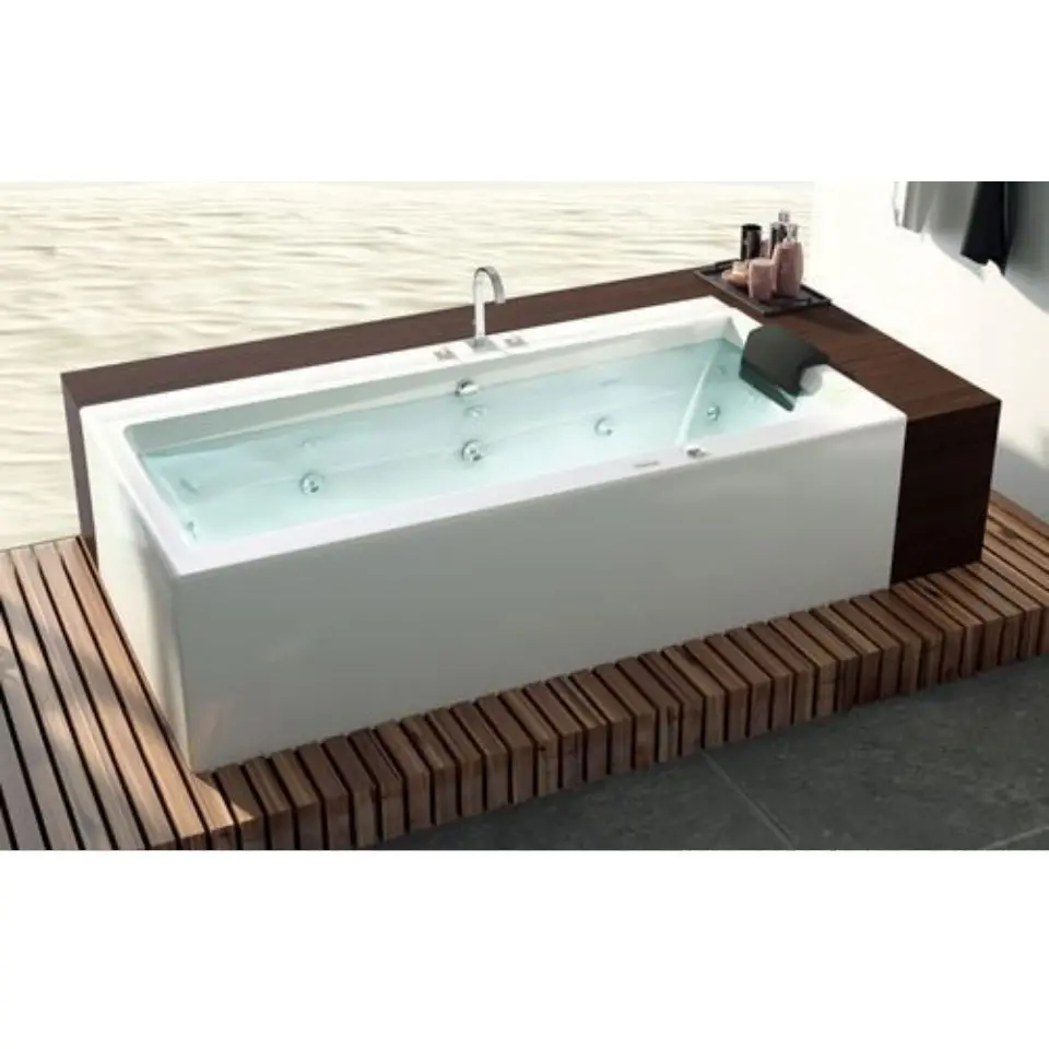 Kubix Bath Whirlpool And Airpool Combi System 1800X800mm