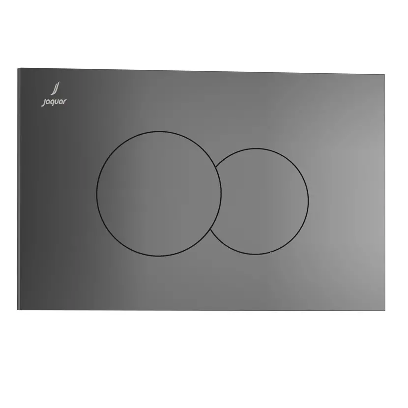 Jaquar Black Chrome Opal Prime Toilet Flush Plates