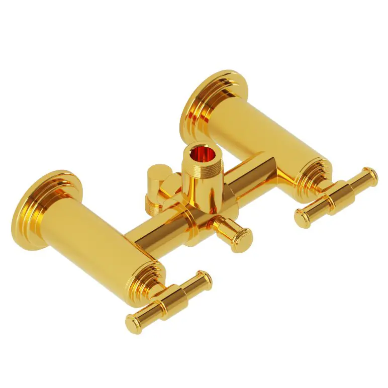 Artize Gold Bright PVD VIC 2 Hole Exposed Shower Mixer