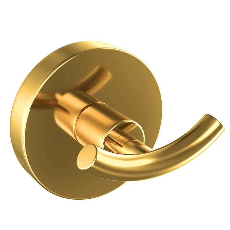 Jaquar Gold Bright PVD Continental Double Robe Hook