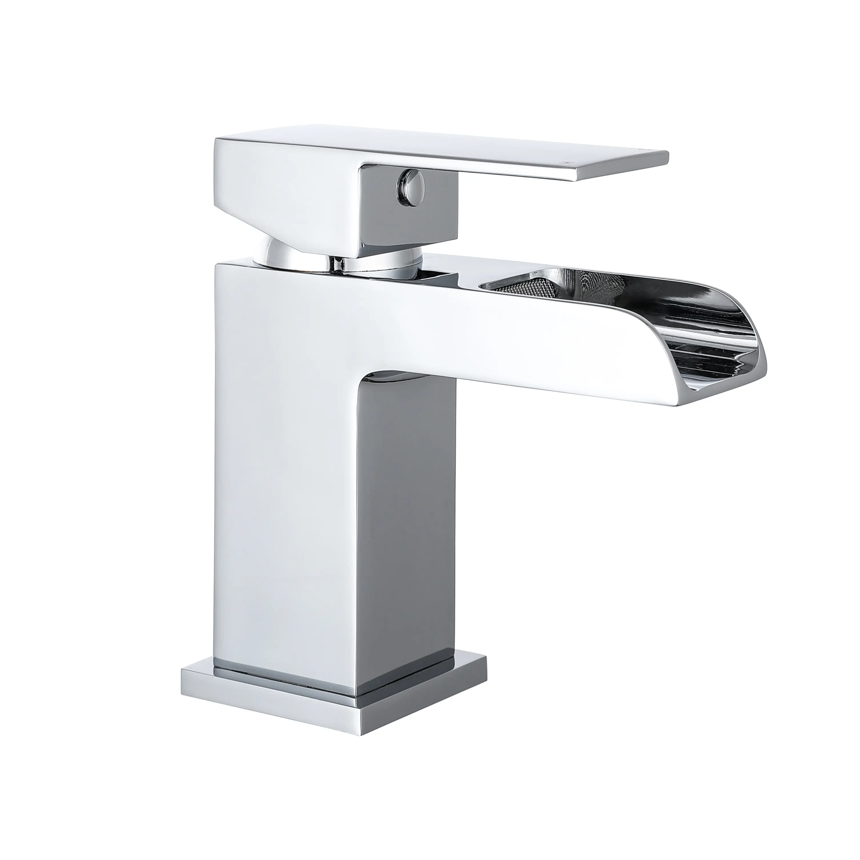 Waterfall Single Lever Basin Mixer With Basin Waste