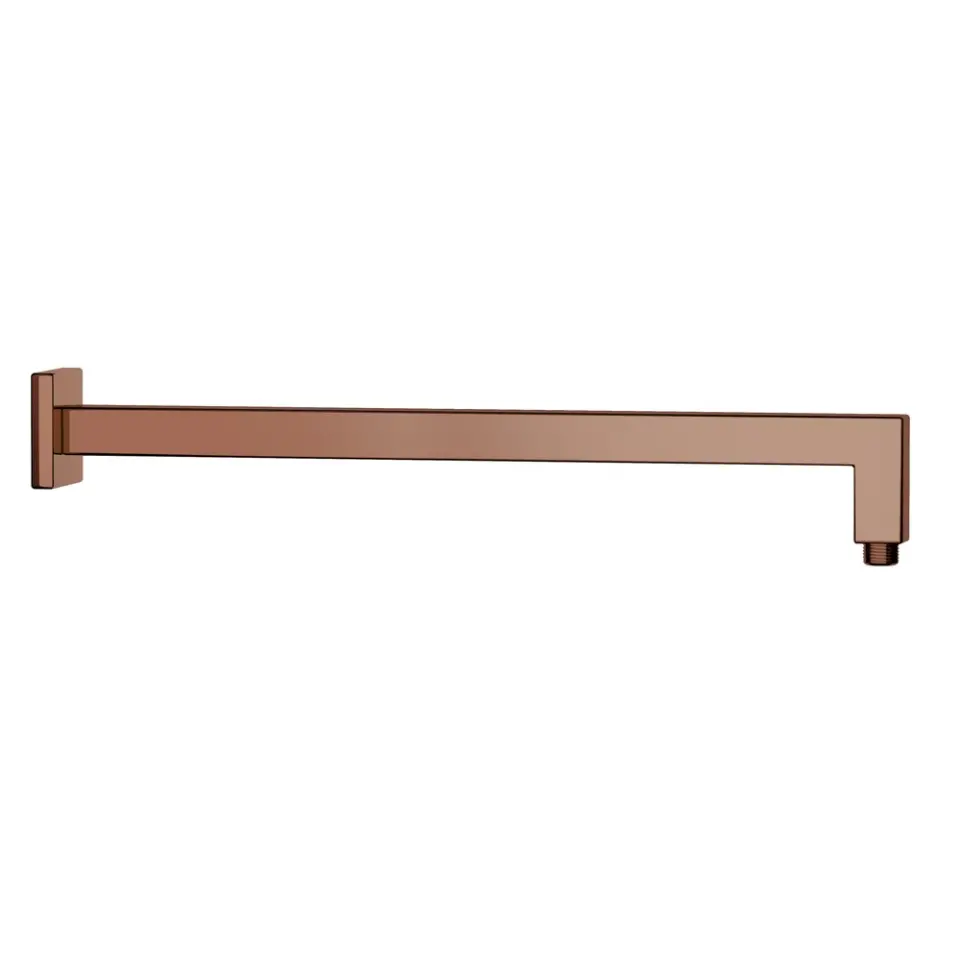 Jaquar Blush Gold PVD Kubix Prime Square Shower Arm (400mm)