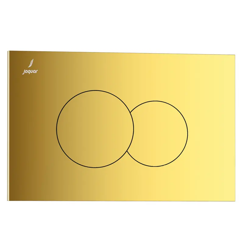 Jaquar Gold Bright PVD Opal Prime Toilet Flush Plates