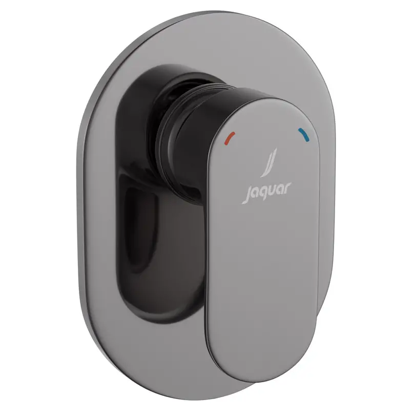 Jaquar Black Chrome Opal Prime Manual Single outlet Mixer