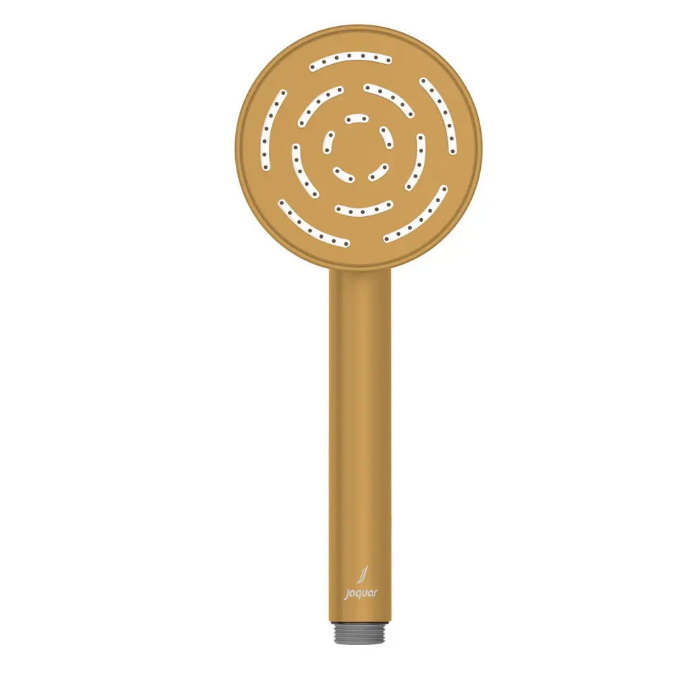 Jaquar Gold Matt PVD Maze Single Function Stainless Steel Hand Shower