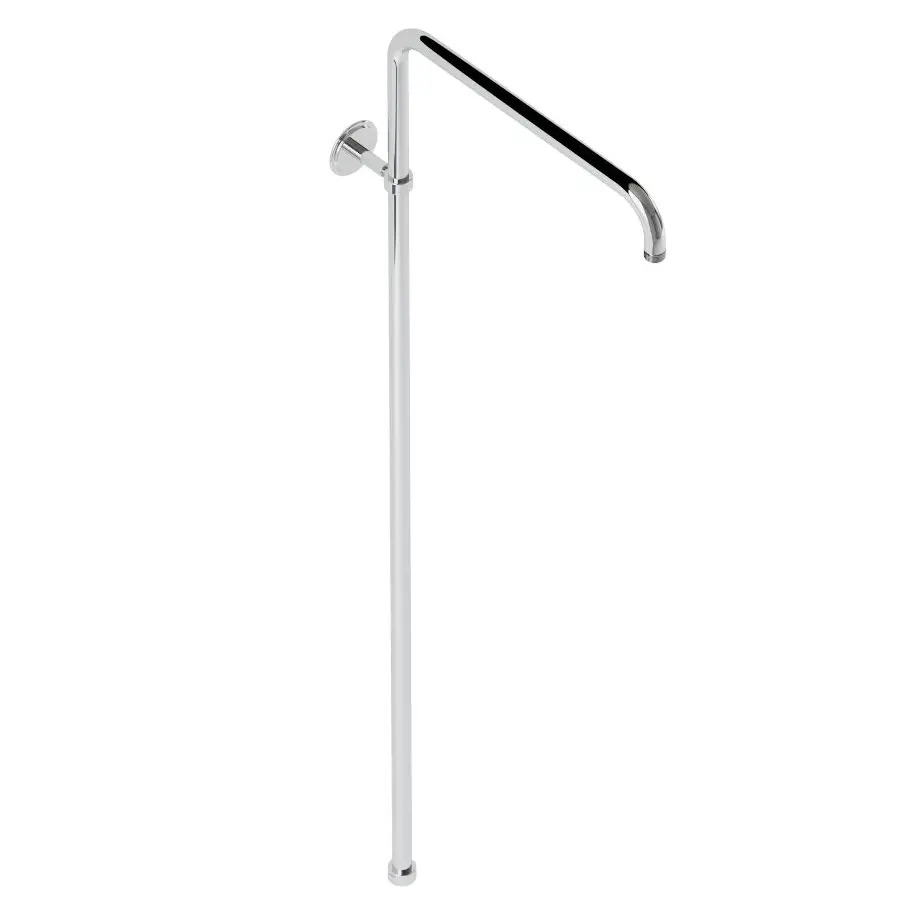 Artize Chrome VIC Exposed Shower Pipe L-Type (Rigid Riser)