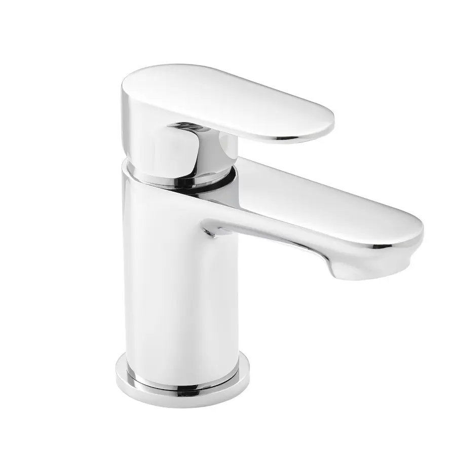 Mirage Chrome Mini Mono Basin Mixer Tap With Click Waste