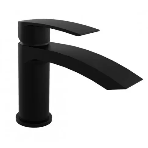 Curve Black Nero Mini Mono Basin Mixer Tap