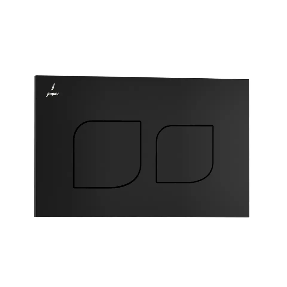 Jaquar Black Matt Alive Toilet Flush Control Plate