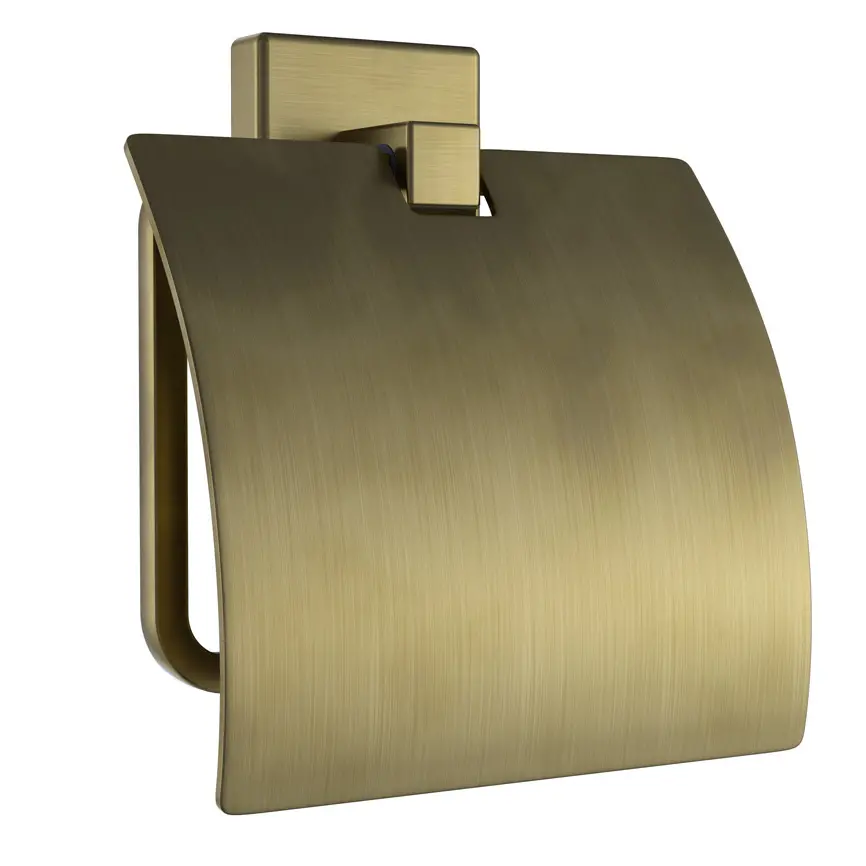 Jaquar Antique Bronze Kubix Prime Toilet Paper Holder