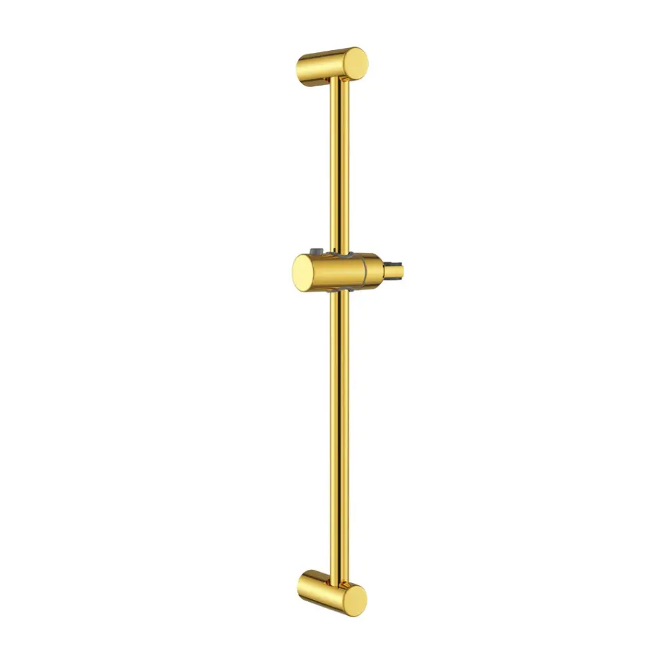 Jaquar Gold Bright PVD Sliding Rail With hand Shower Holder