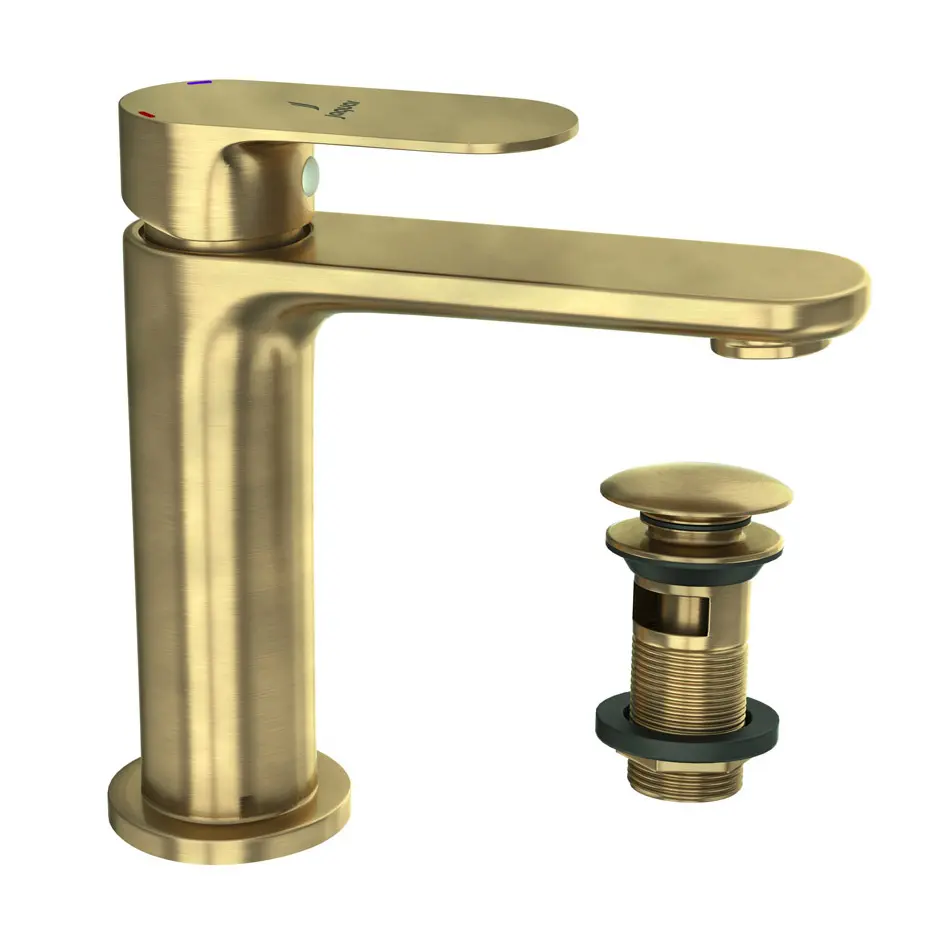 Jaquar Opal Antique Bronze Prime Mono Basin Mixer Includes Compatible click clack waste