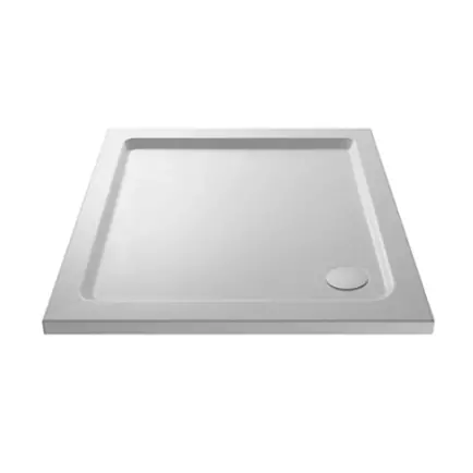 Acrylic White Shower Tray (1100 x 760mm) Image 0