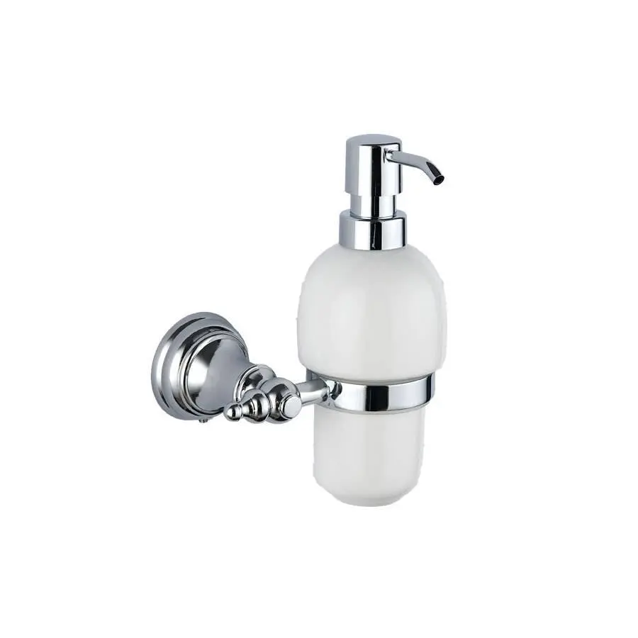 Astley Chrome Soap Dispenser & Holder