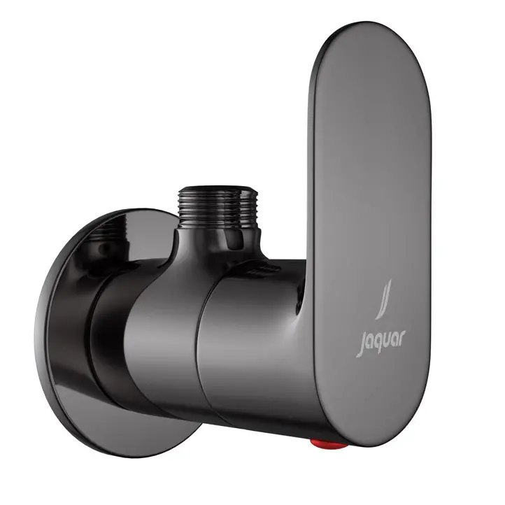 Jaquar Black Chrome Opal Prime Wall Mounted Stop Valve