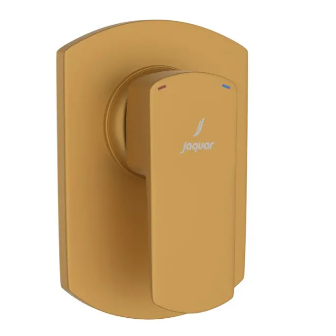 Jaquar Gold Matt PVD Kubix Prime Manual Single outlet Mixer