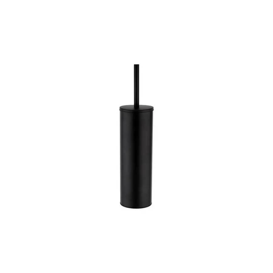 Nero Black Matt Round wall mounted toilet brush