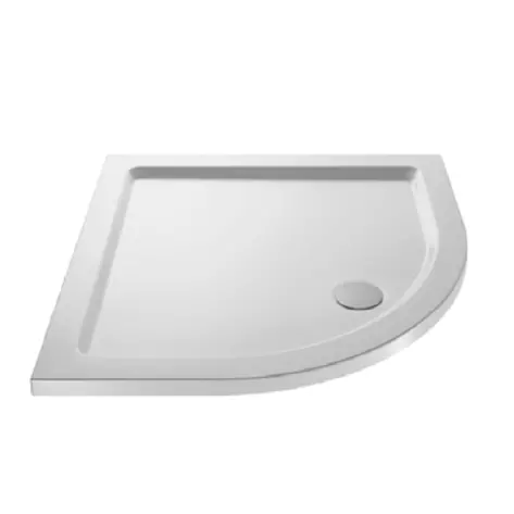 Acrylic White Quadrant Shower Tray (1000 x 1000mm)