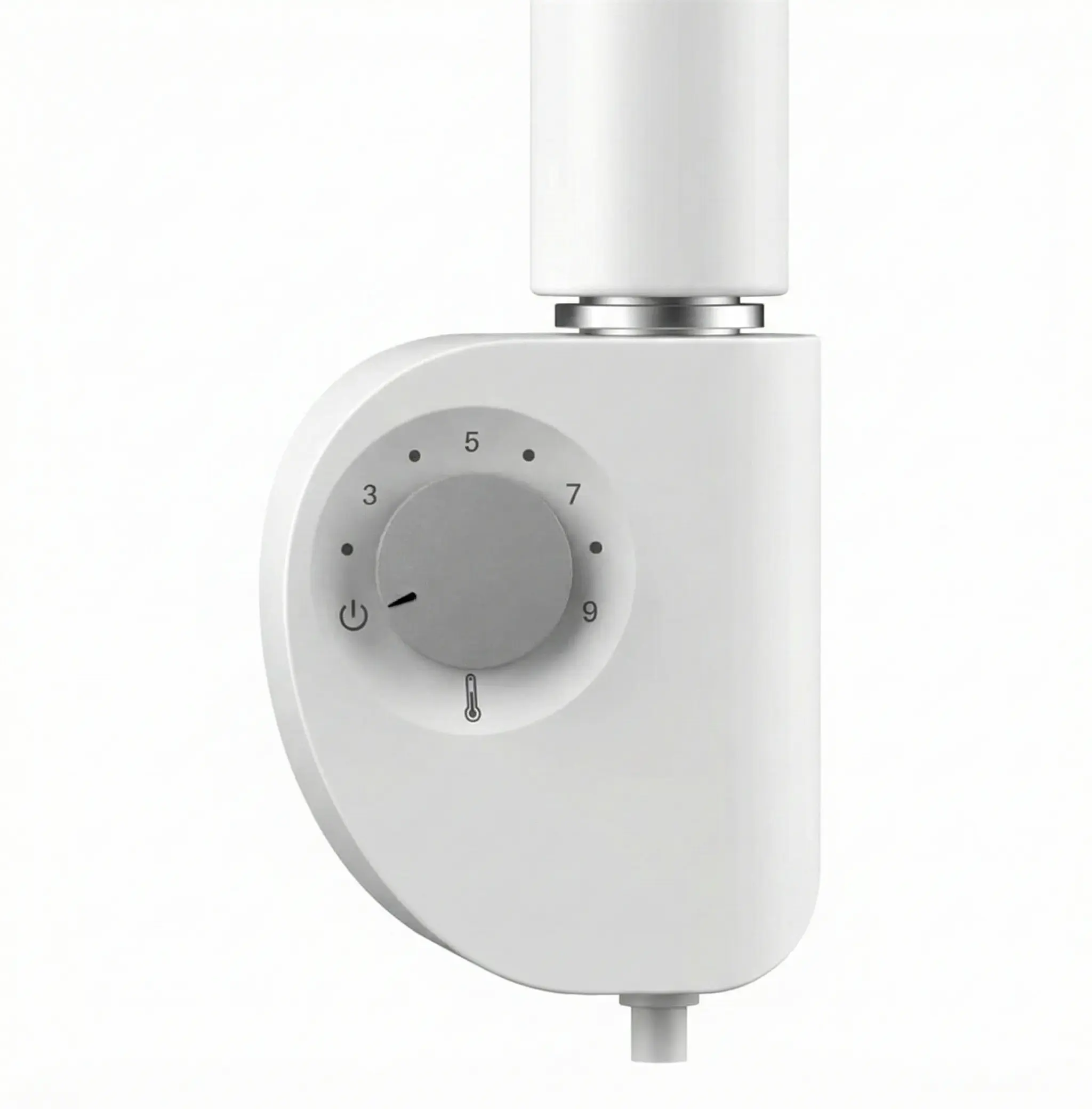 Smart Radiator Thermostat 300W White Energy Saving Temperature Control