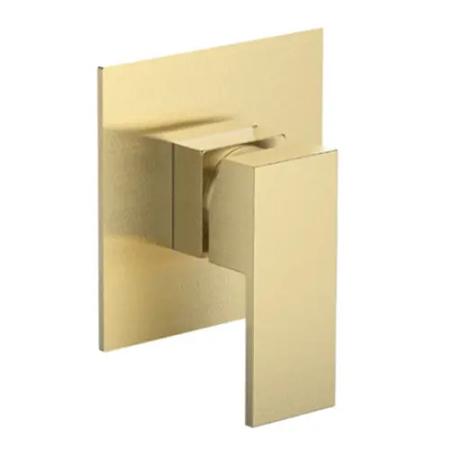 Messina Single Lever Manual Mixer Brushed Gold