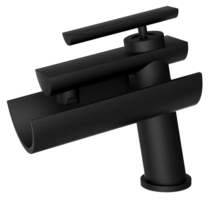Artize Confluence Black Matt Single Lever Basin Mixer