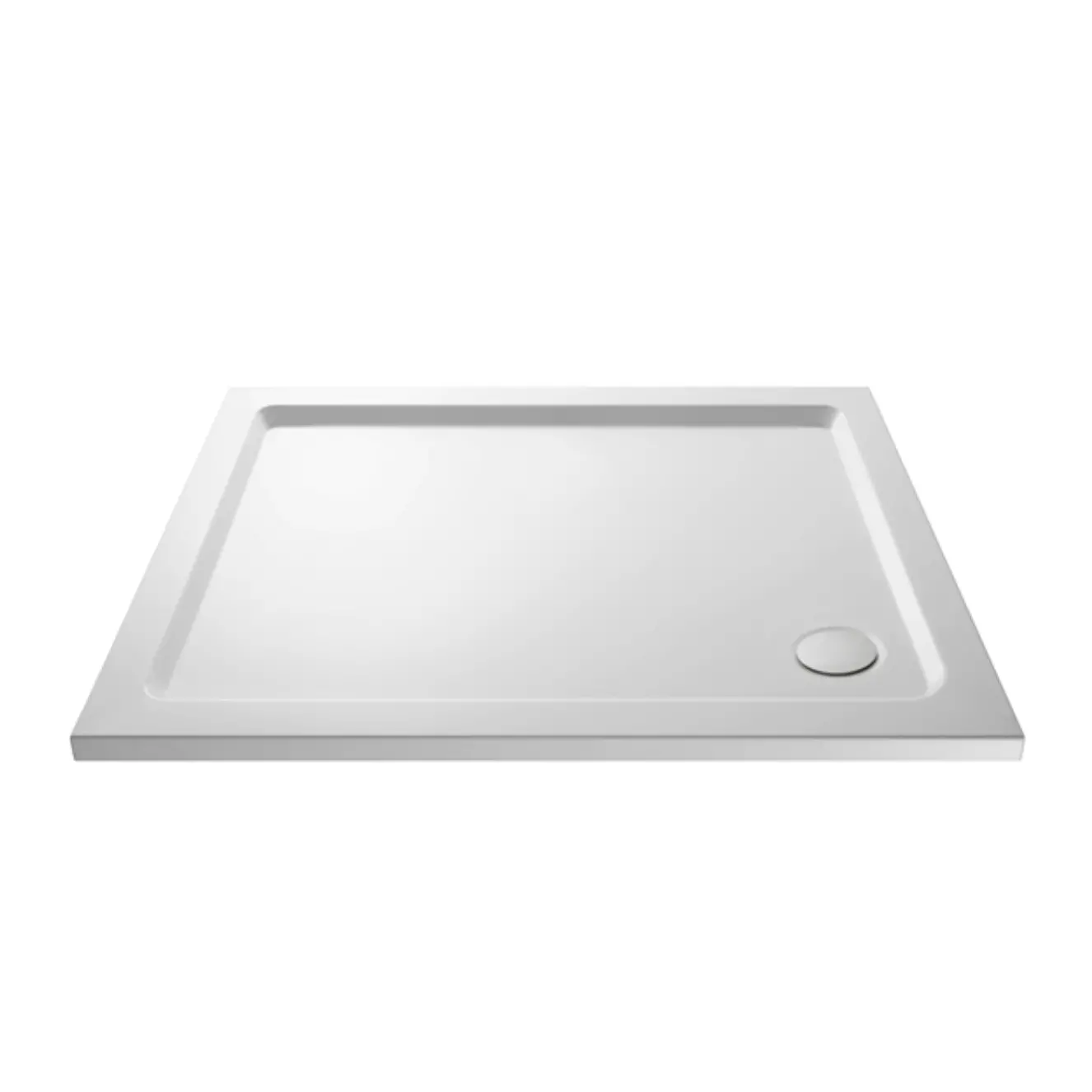 Acrylic White Shower Tray (1100 x 900mm)